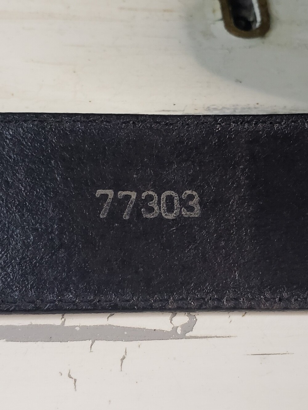 Tony Lama Cowboy Style Leather Belt style 77303 in Black - size 40 - Picture 13 of 16